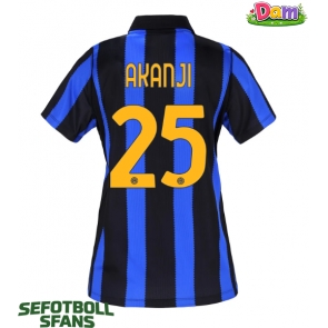 Inter Milan Manuel Akanji #25 Hemmatröja Kvinnor 2026-27 Kortärmad